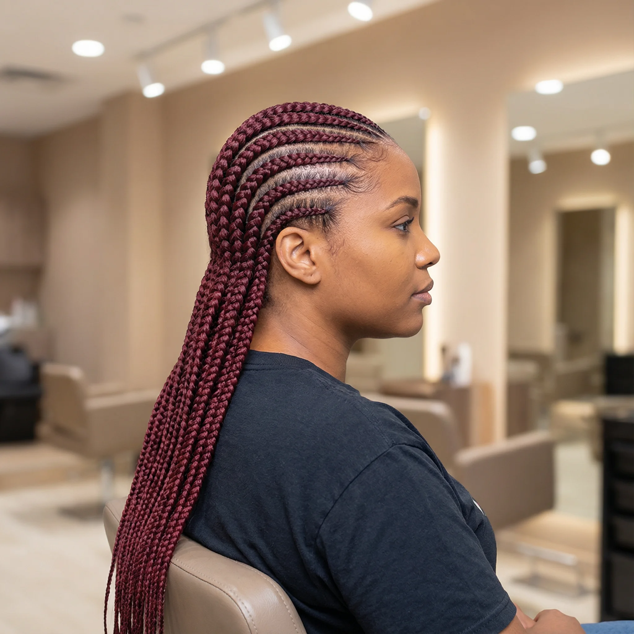 Professional Cornrows Styling