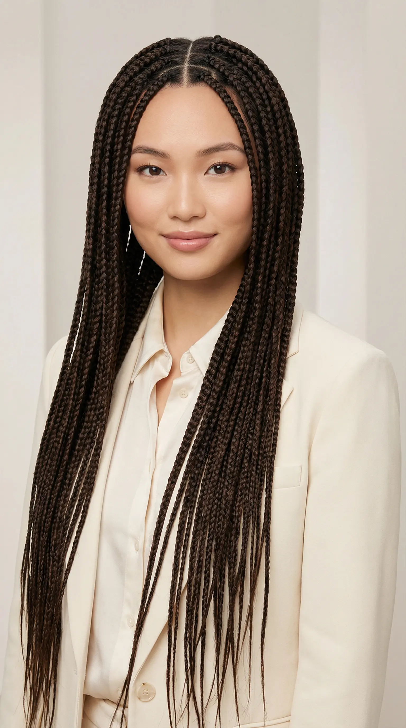 Simple Braids Design - Elegant Style